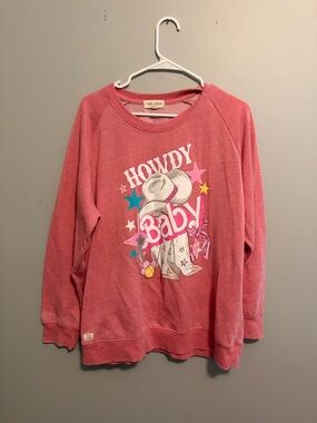 Simply Southern Pink Crewneck Sweatshirt